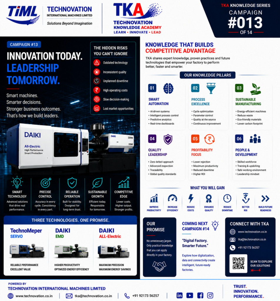Advanced solutions that drive real performance gains & Ensuring cycle-to-cycle accuracy and consistent part production.